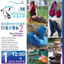 № 16 Лаборатория. Войлочная обувь 2