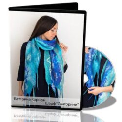 К.Коршун Шарф «Санторини»
